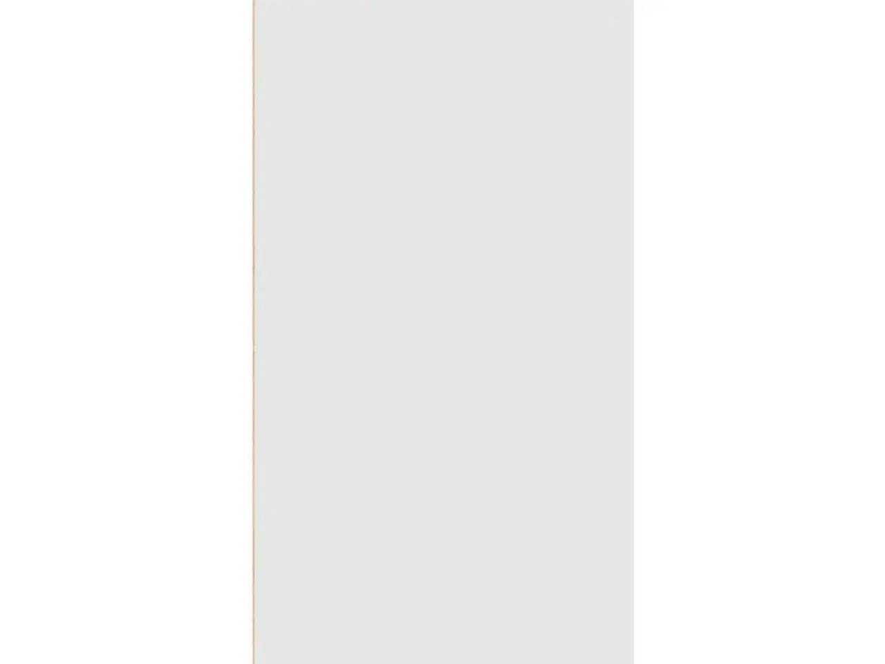 Billede 5 - Rullebord 55x40x91 cm konstrueret træ hvid
