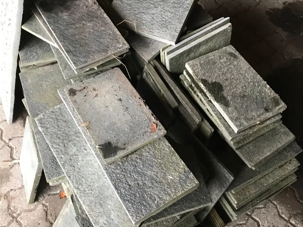 Billede 1 - Granit fliser/ klinker.