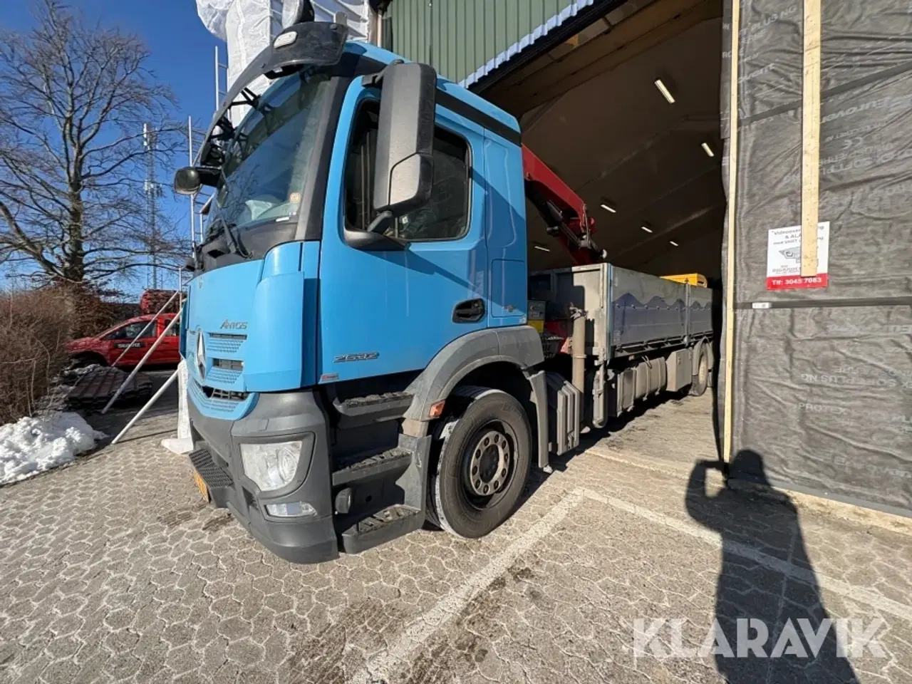 Billede 2 - Kranbil Mercedes-Benz Antos 2532 L 6x2