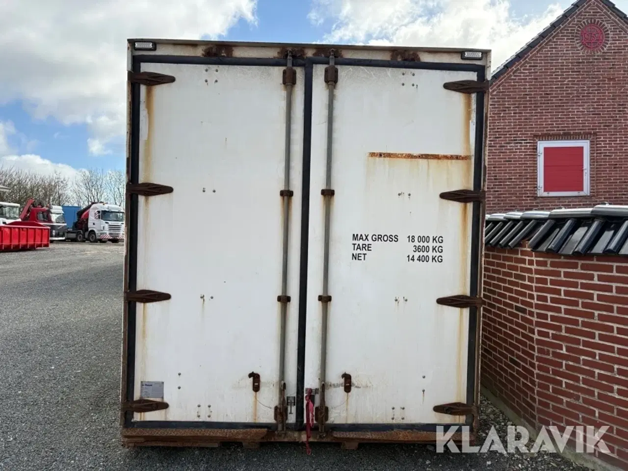 Billede 4 - Veksellad med container lås Finsam