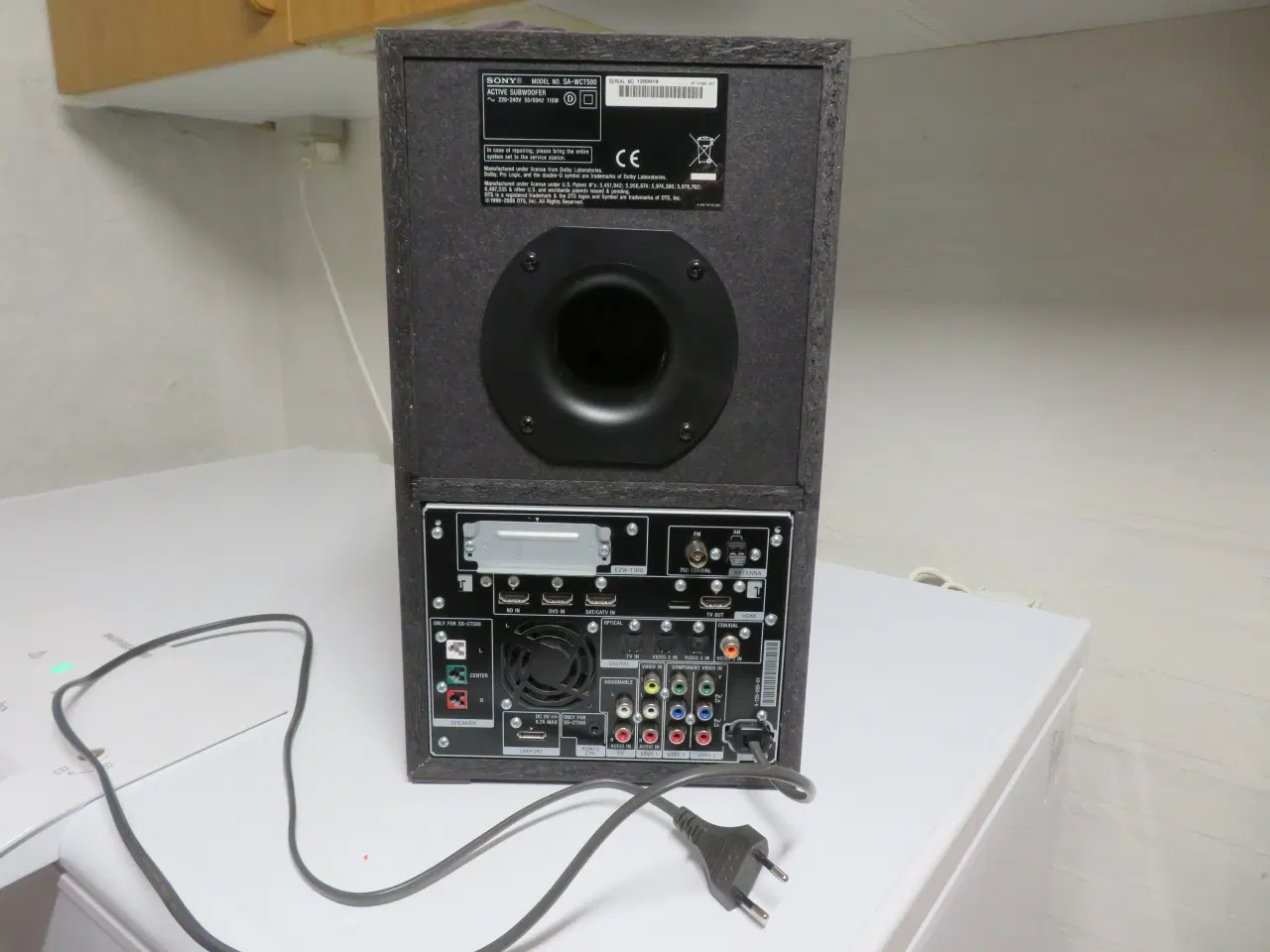 Billede 2 - Sony subwoofer sort med højtaler