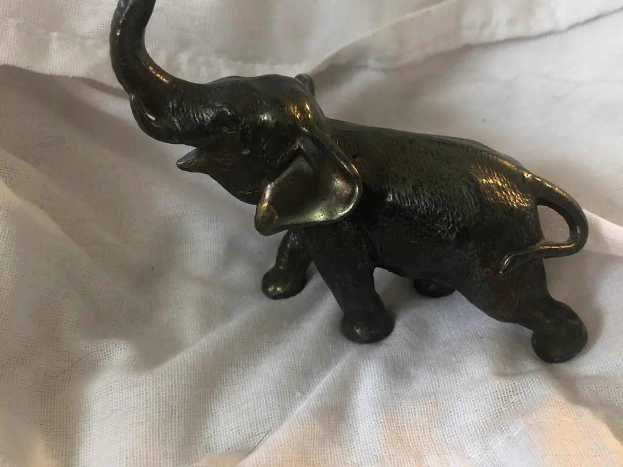 Billede 1 - Elefant i messing