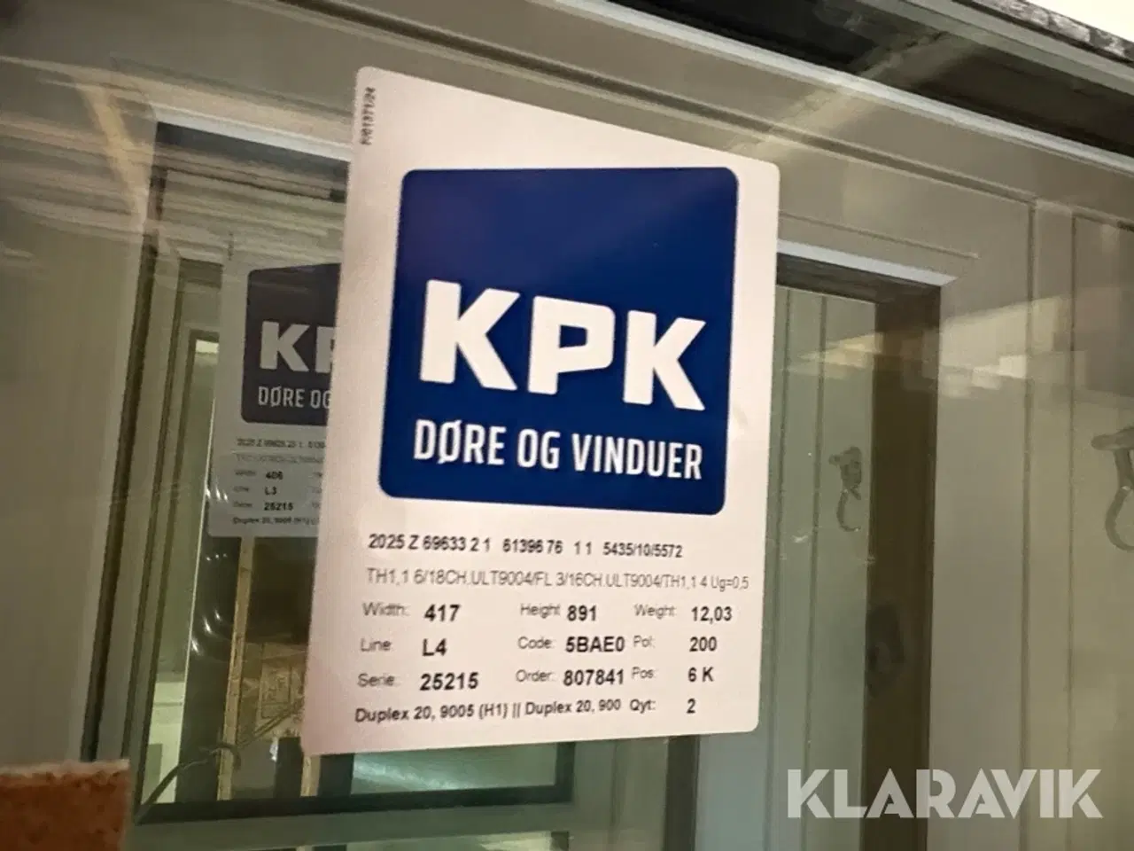 Billede 7 - Vinduer KPK 6 stk.
