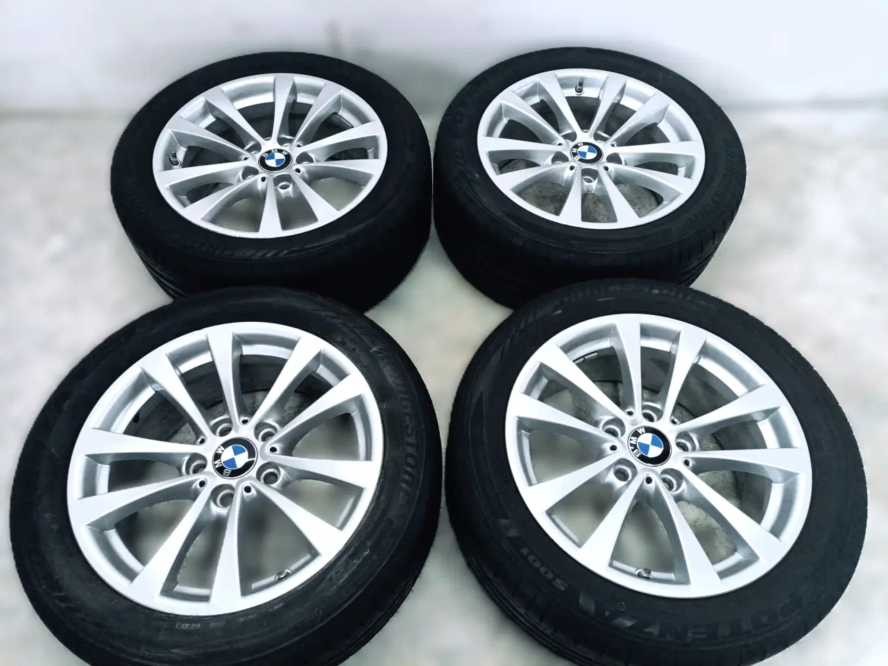 Billede 5 - 5x120 17" ET37 nav 72,6ø BMW sommersæt inkl.TPMS 