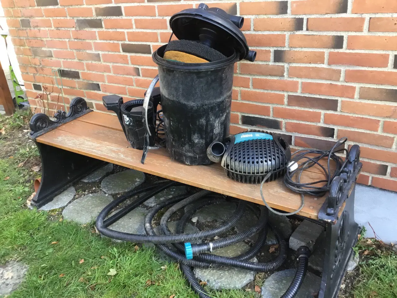 Billede 3 - Renseanlæg til havedam