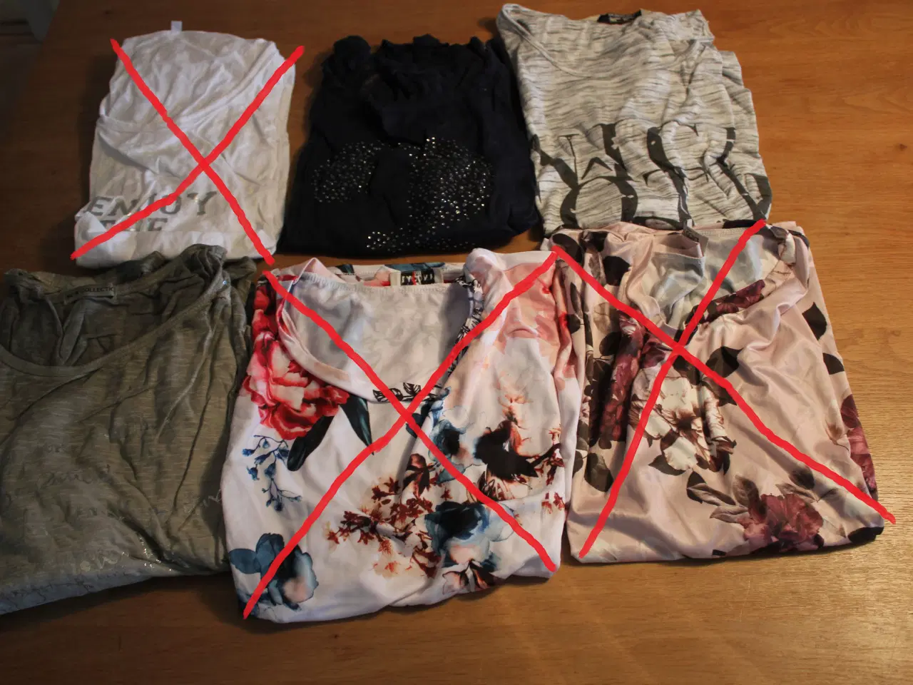 Billede 1 -  Bluse, T-shirts, Blandede, str. L