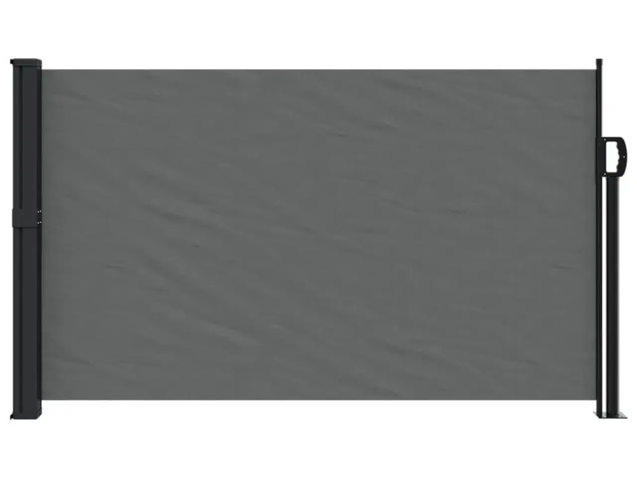 Billede 3 - Udtrækkelig sidemarkise antracit 120x600 cm