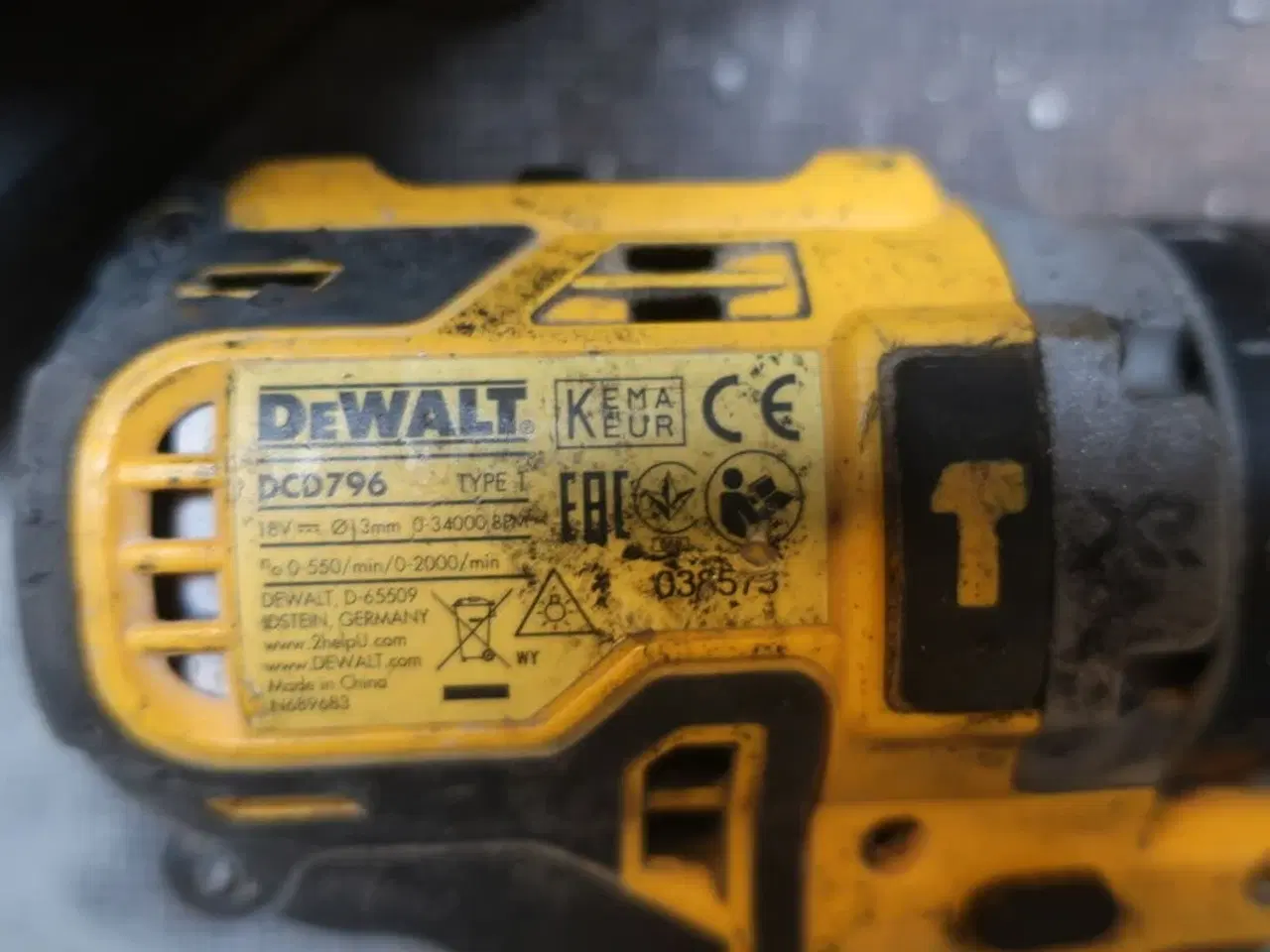 Billede 6 - 5 stk. akku håndværktøj DEWALT