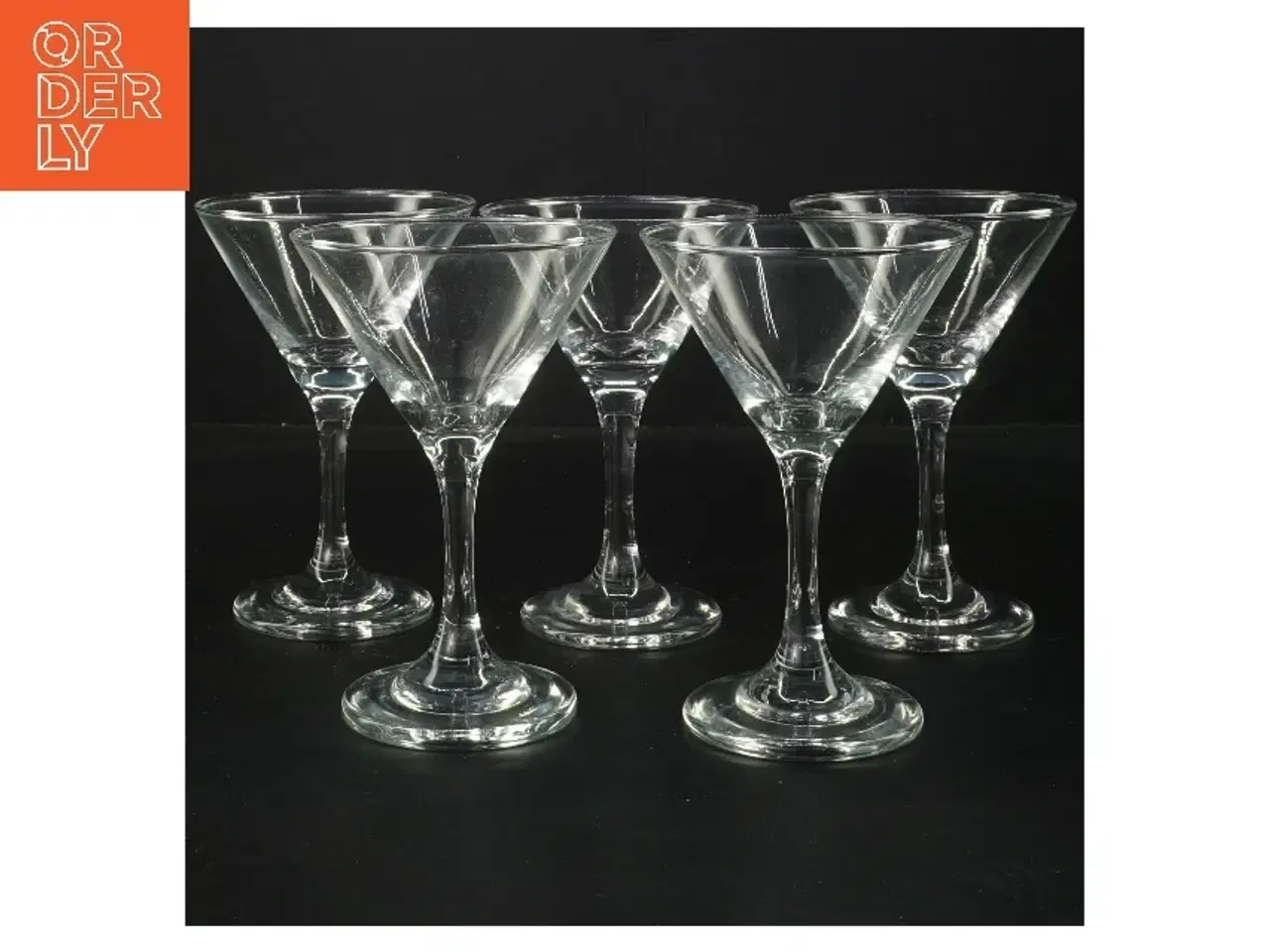 Billede 1 - Cocktailglas, 5 stk (str. 5 stk Ø 9,5 cm højde 14 cm)