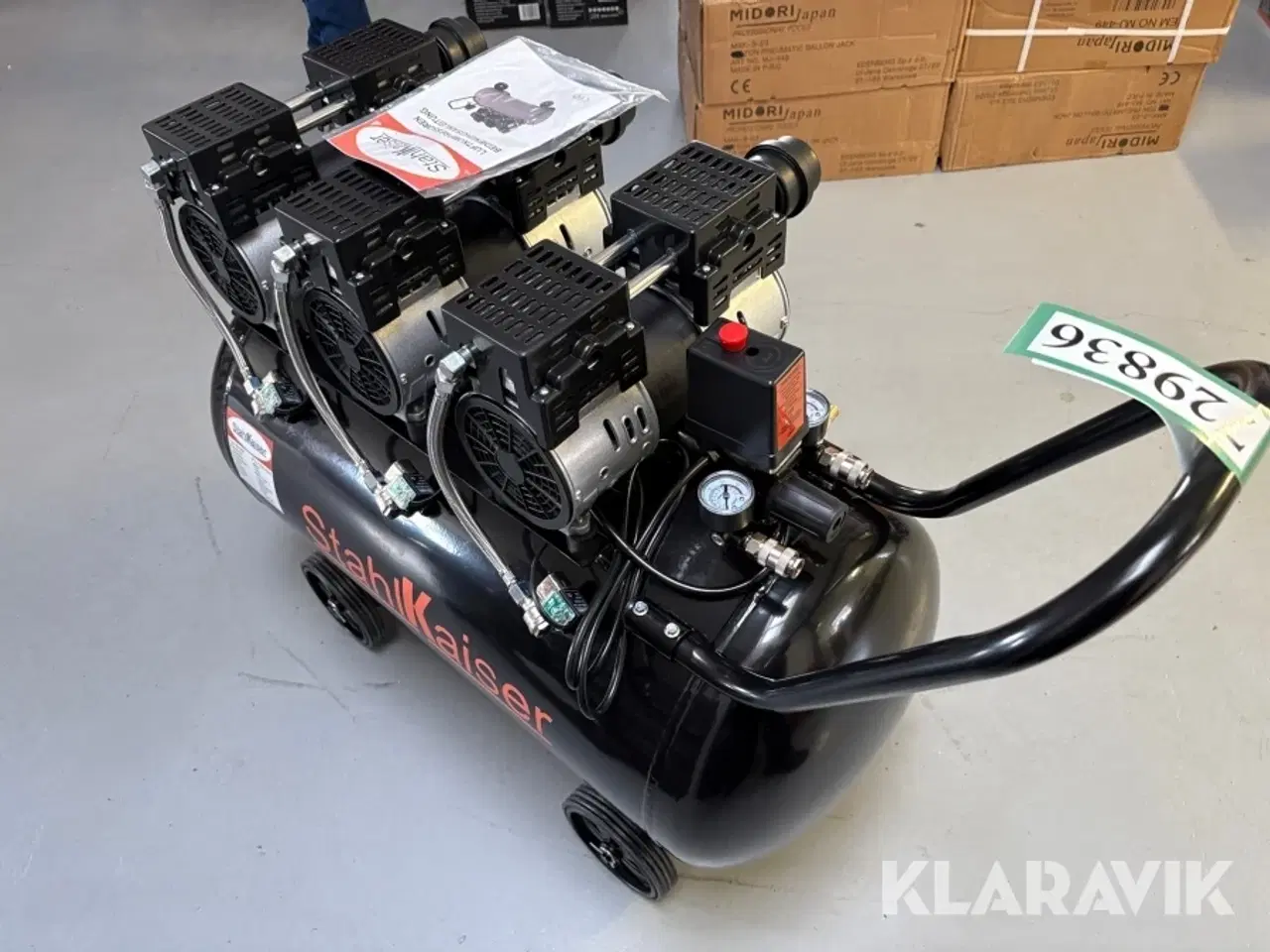 Billede 1 - Kompressorer Stahl Kaiser 3*4J-750-100L