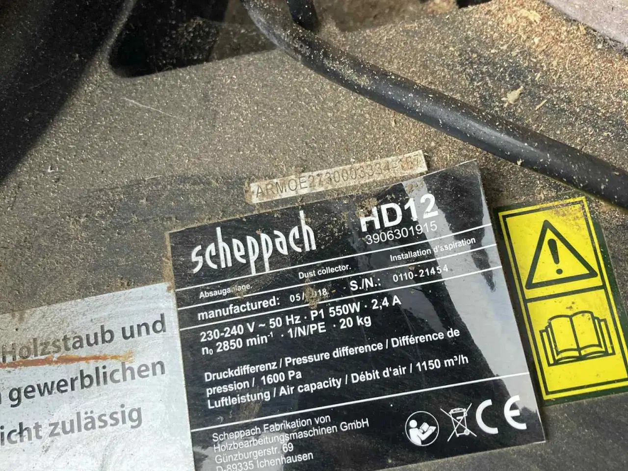 Billede 1 - Spånsuger Scheppach