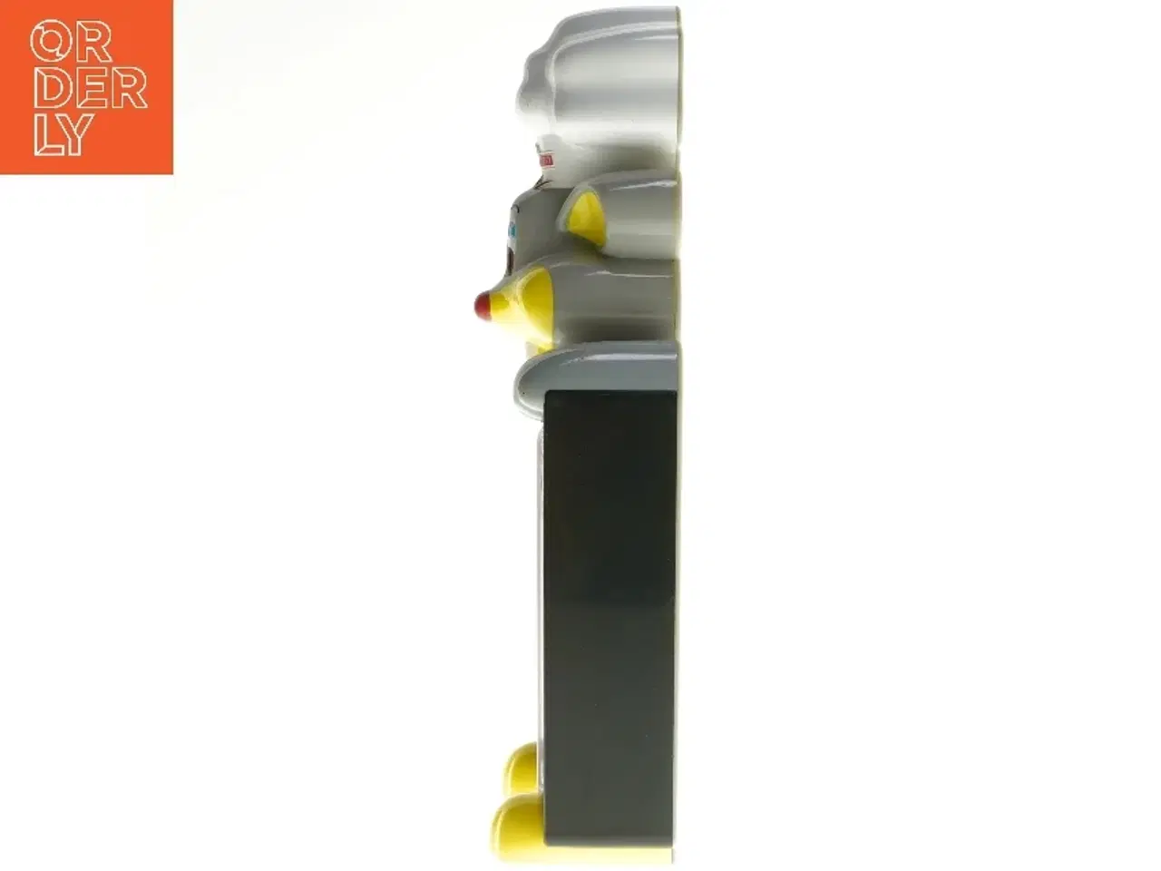 Billede 2 - Børne væg-ur formet som mus fra Guldbageren (str. 30x14 cm)