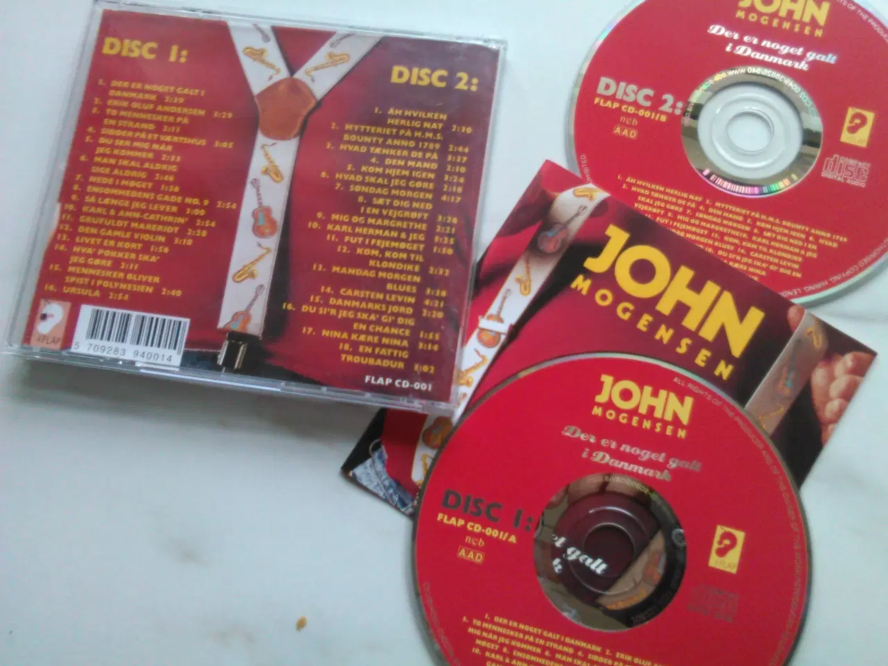 Billede 2 - JOHN MOGENSEN: DER ER NOGET GALT I DANMARK (2CD   