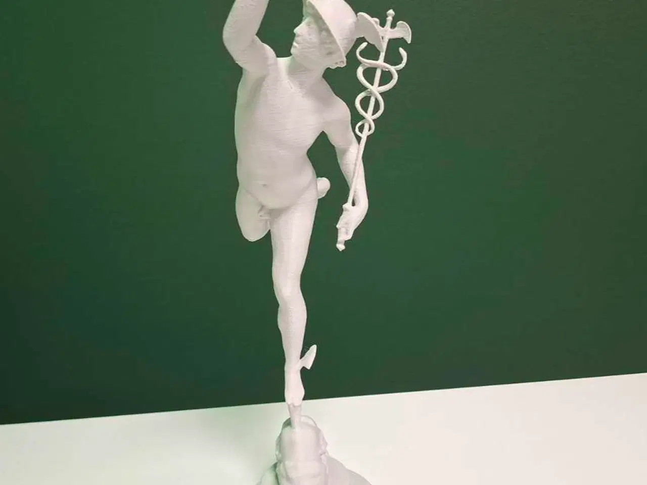 Billede 1 - Unik 3D-printet statue af Mercury – og meget mere