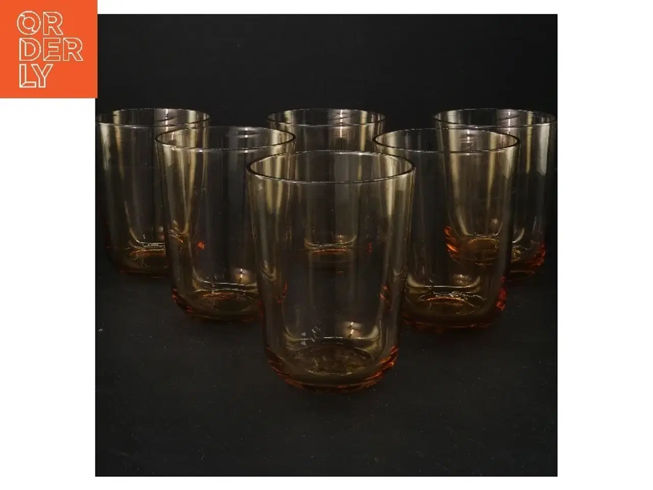 Billede 1 - Sæt af 6 glas (str. 6 stk Ø 8,5 cm længde 11 cm)