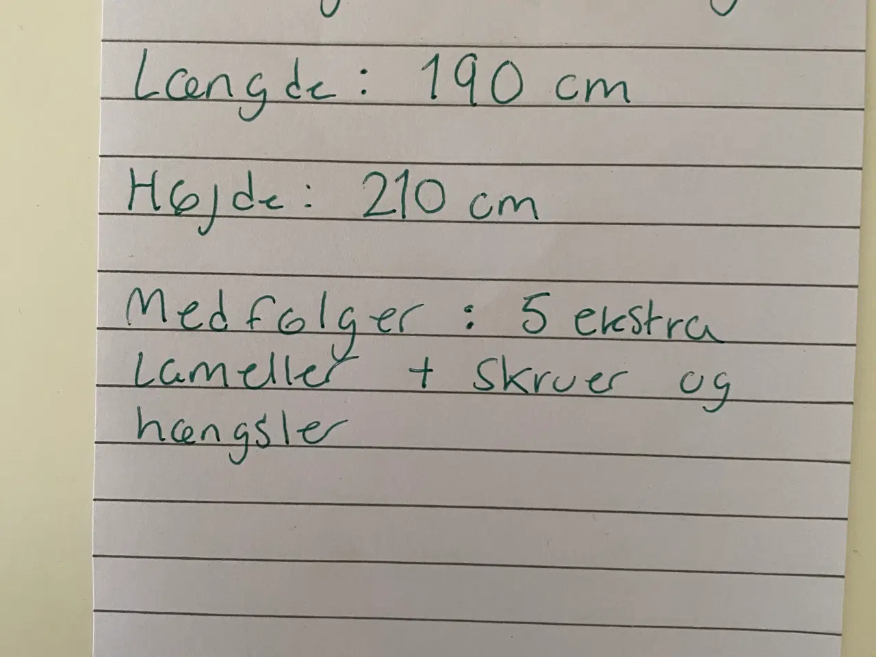 Billede 5 - Moogio Lamelgardiner 