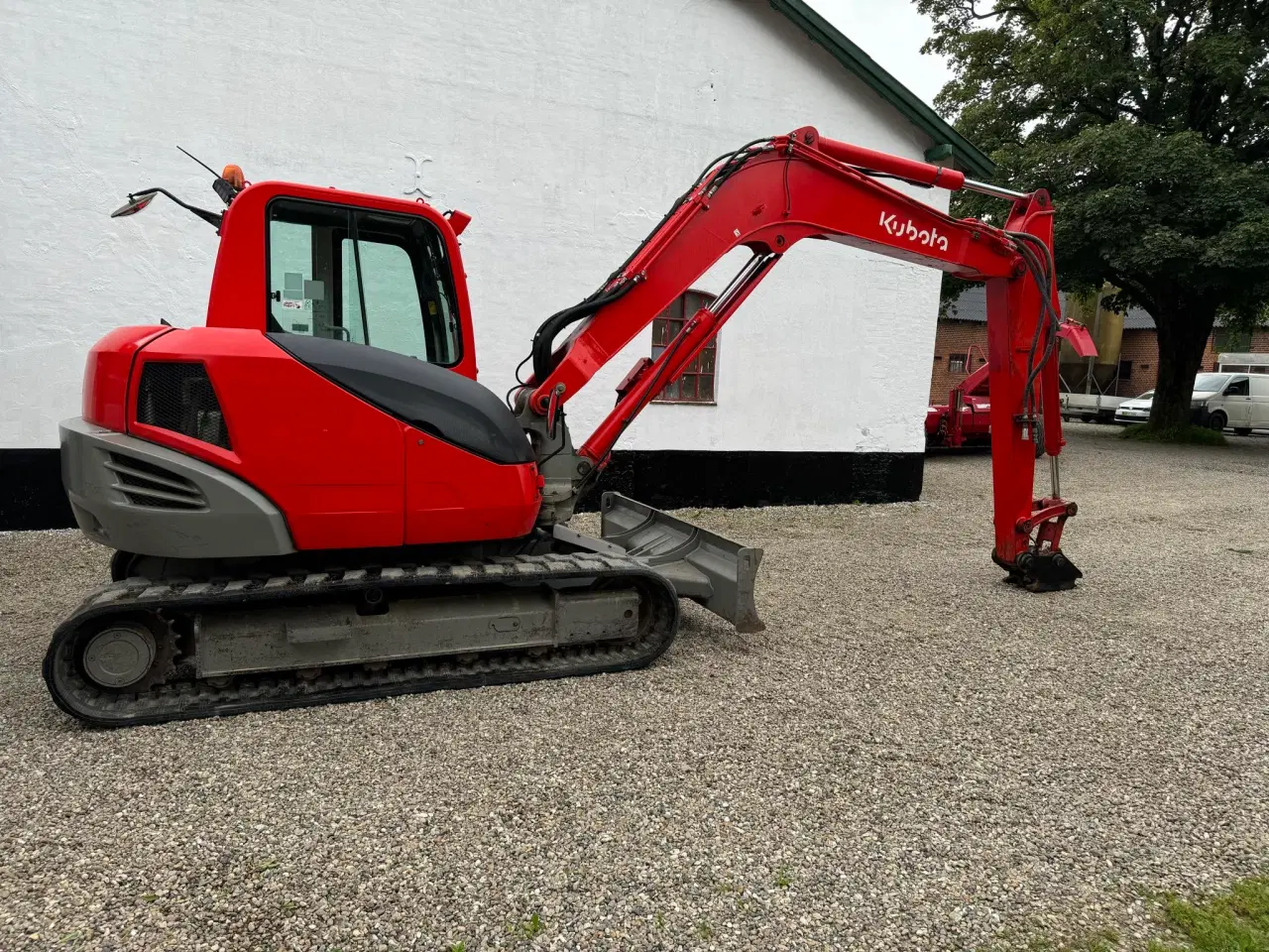 Billede 2 - Kubota 8 tons gravemaskine 