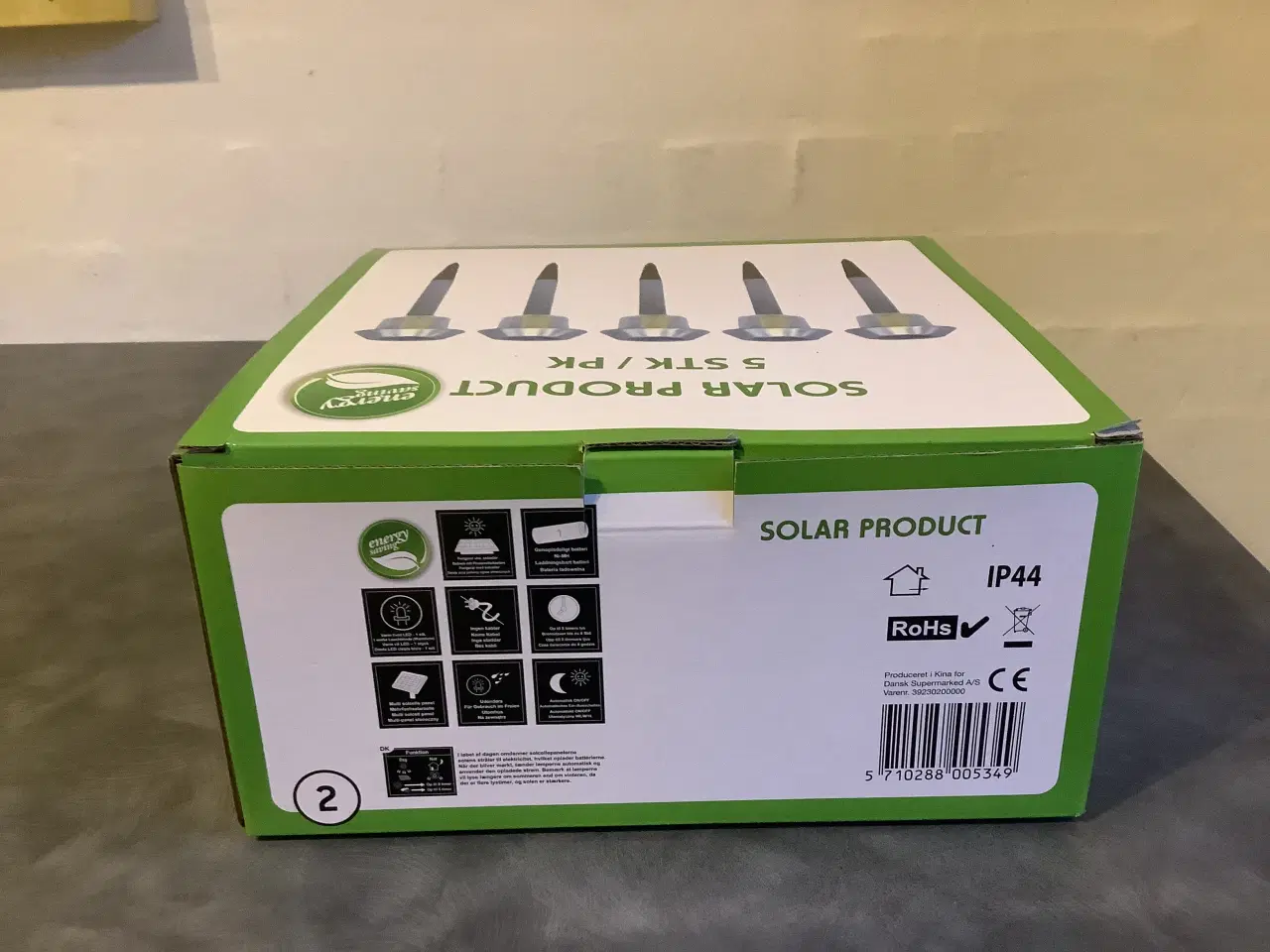 Billede 2 - Solar product have solsellelamper 5 stk 