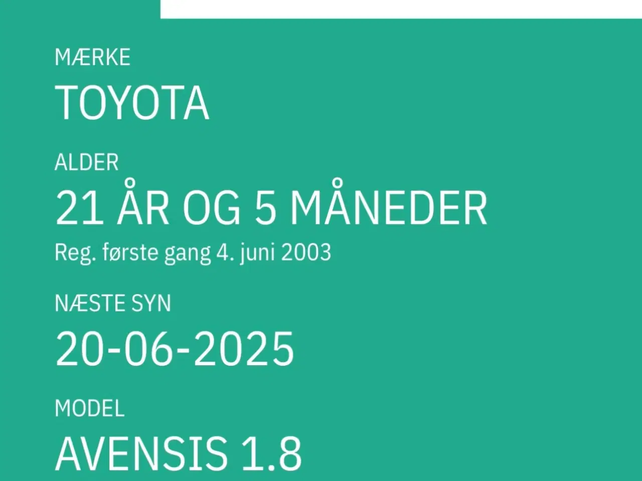 Billede 19 - Toyota Avensis 1.8