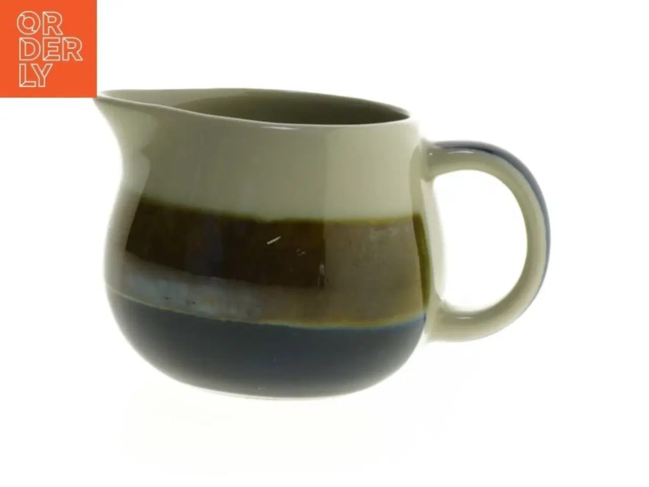 Billede 3 - Sukkerskål og flødekande fra Rrstrand (str. Ø. 8,5 cm. og. 9,5 cm)