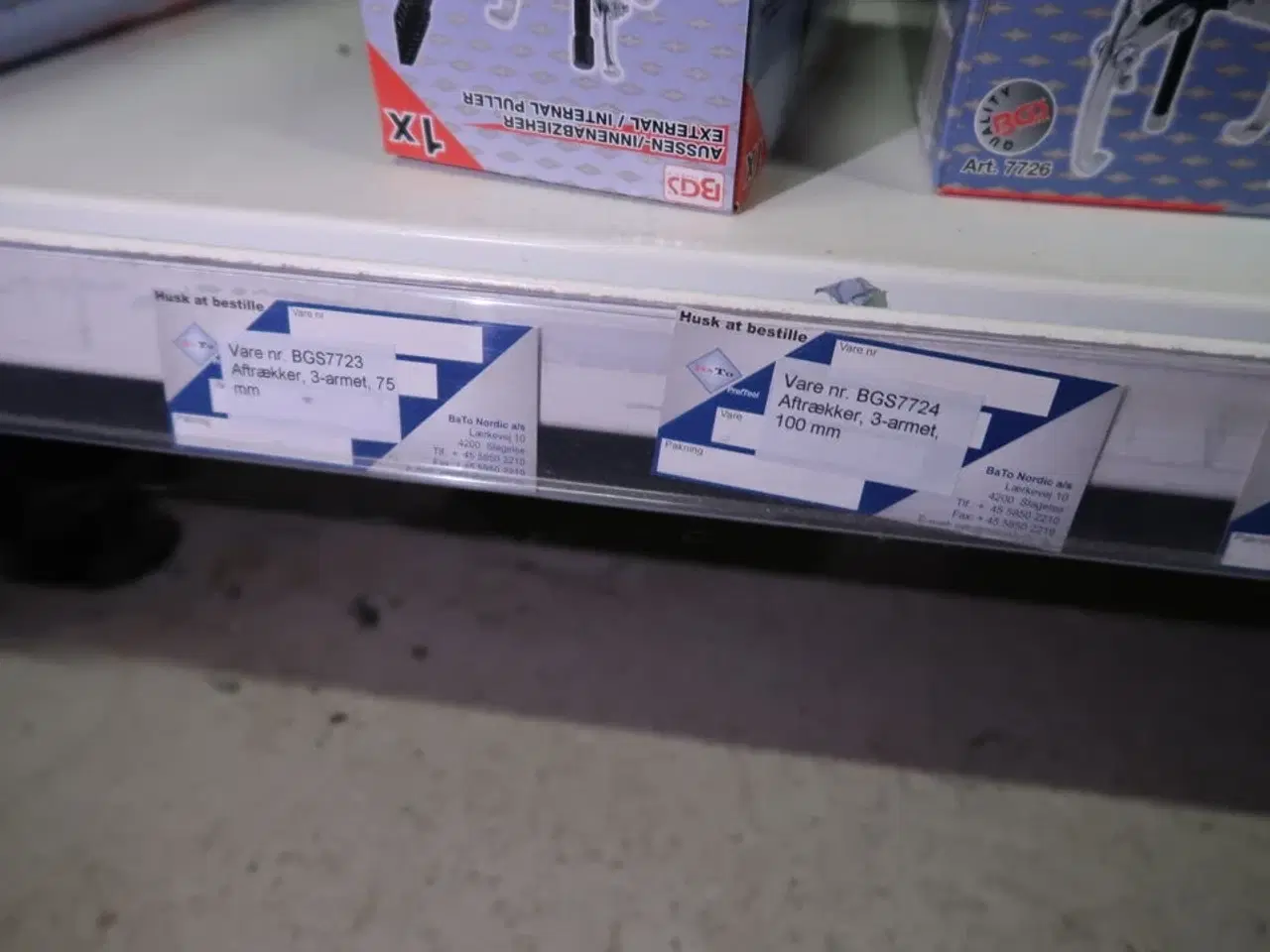 Billede 5 - 2 stk. aftrækkere BGS