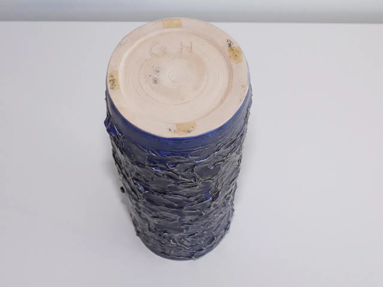 Billede 3 - Keramik vase med fint relief mønster