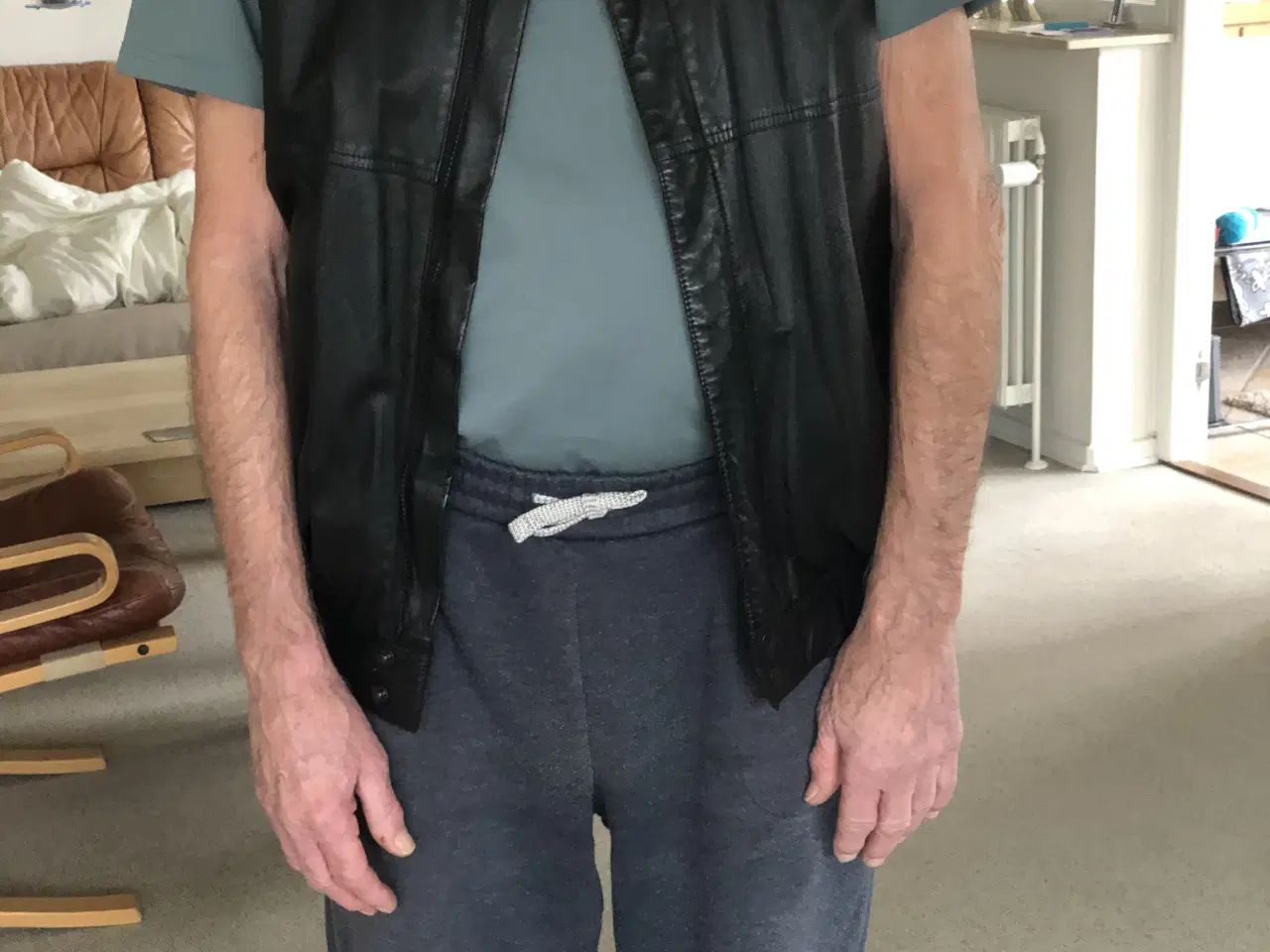 Billede 9 - Blød lammeskindsvest fra Jacobsen