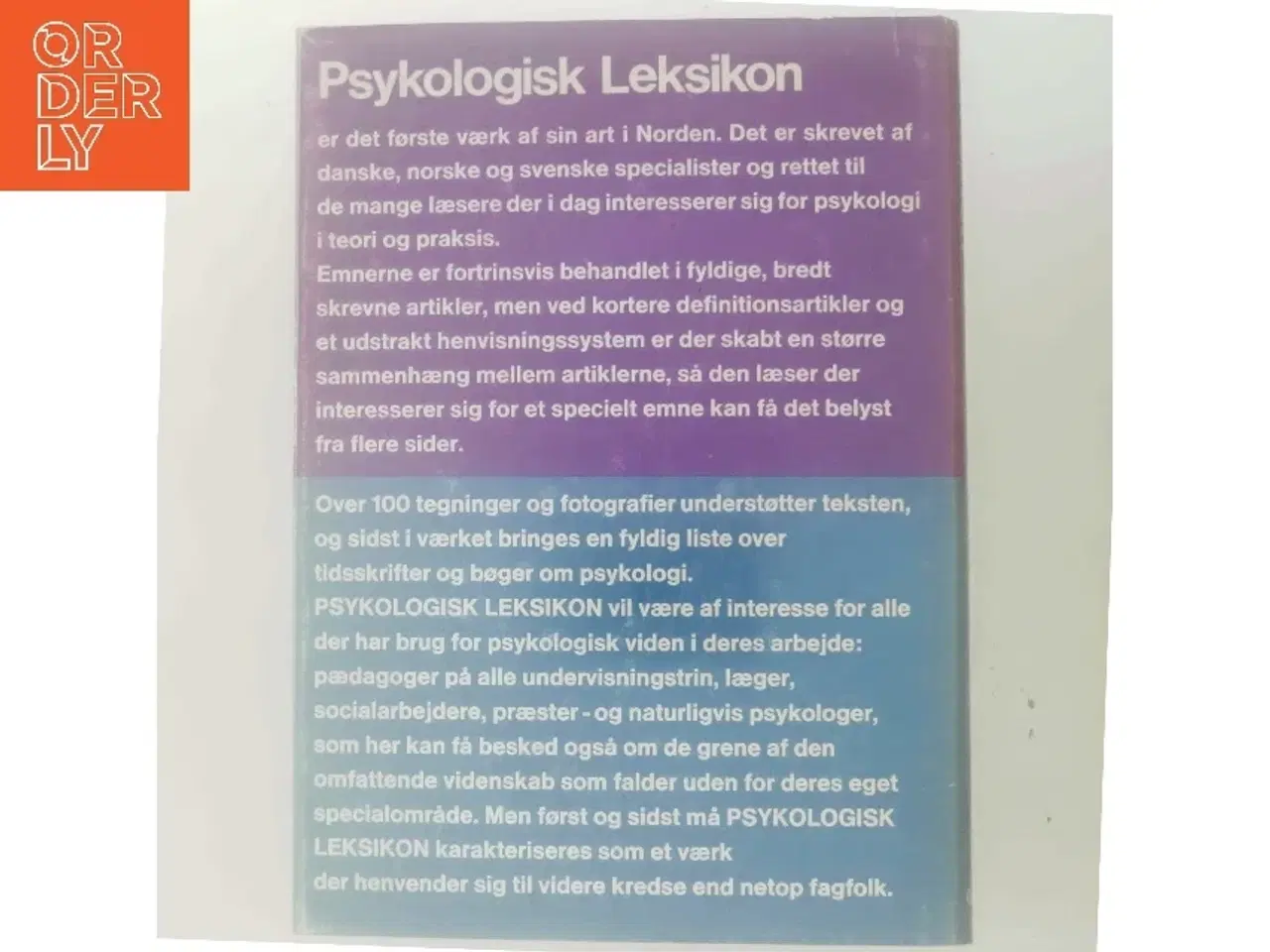 Billede 3 - Psykologisk Leksikon af K. B. Madsen (Bog)