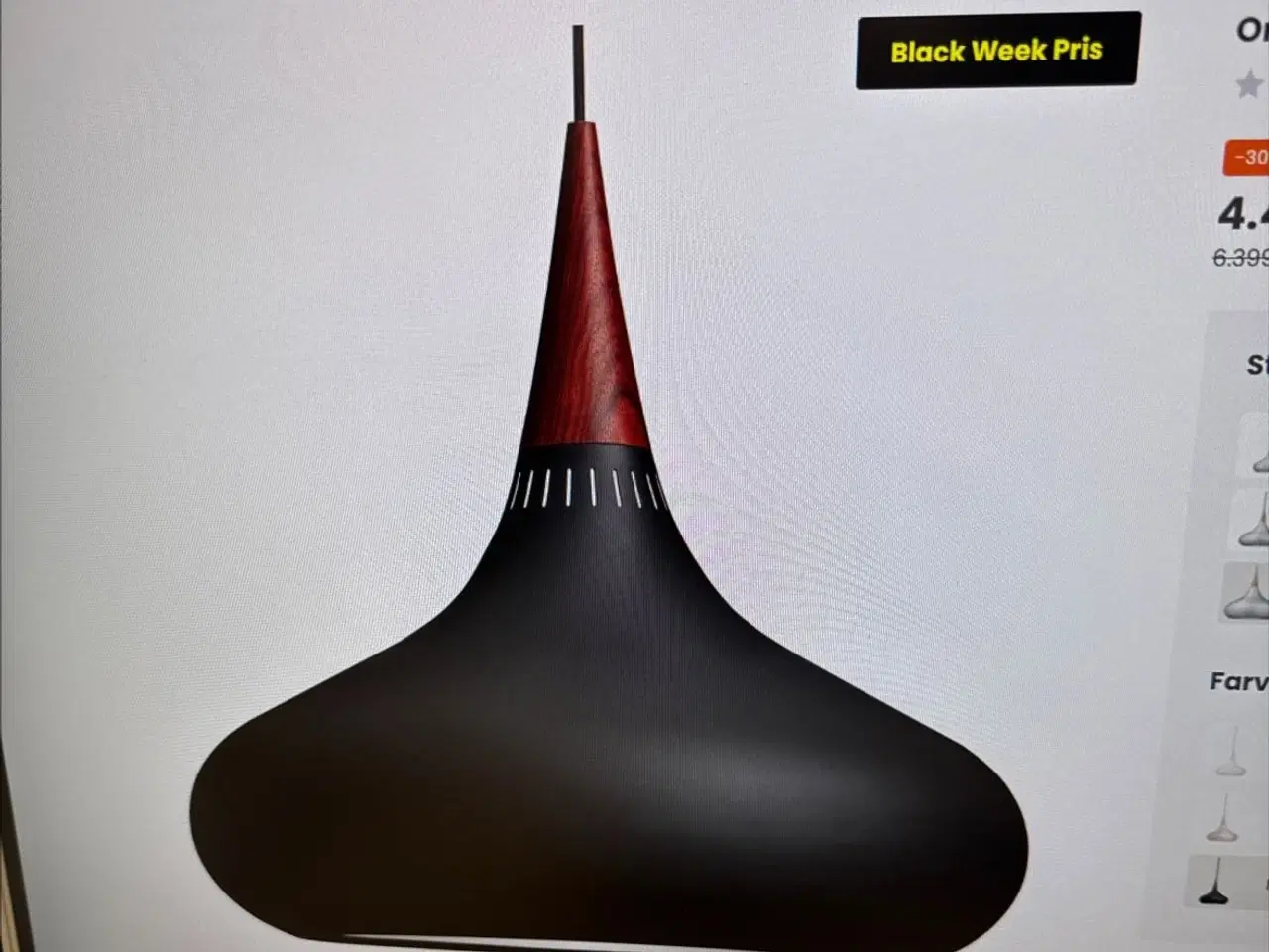 Billede 3 - Frits Hansen loftlampe