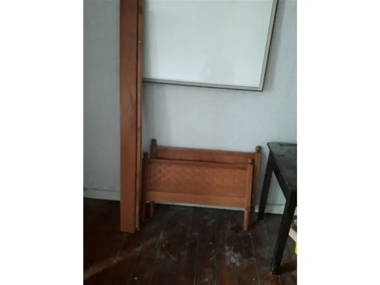 Billede 1 - Teaktræs Seng