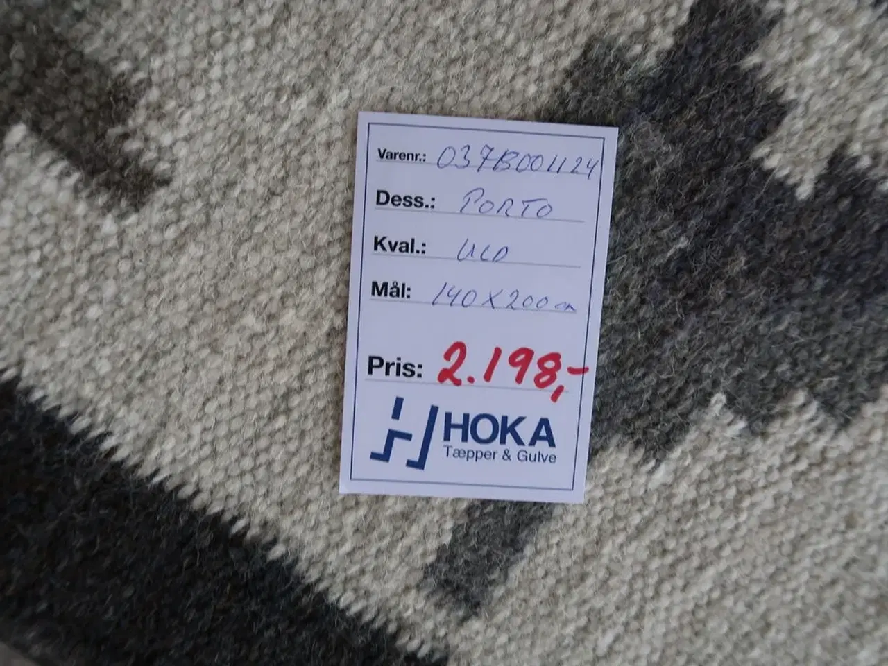 Billede 2 - Gulvtæppe PORTO Uld