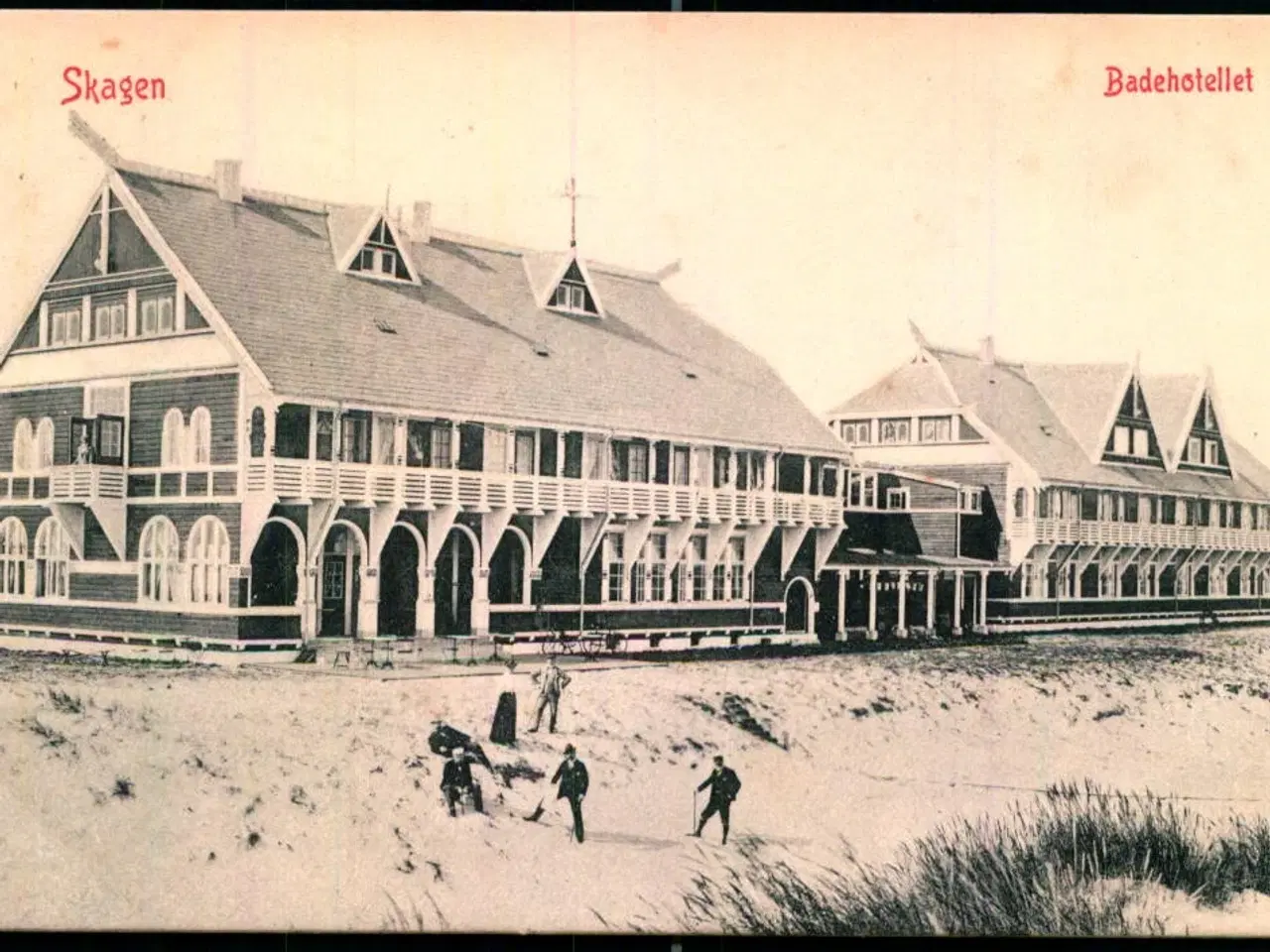 Billede 1 - Skagen - Badehotellet - W.K.F. 4306 - Ubrugt
