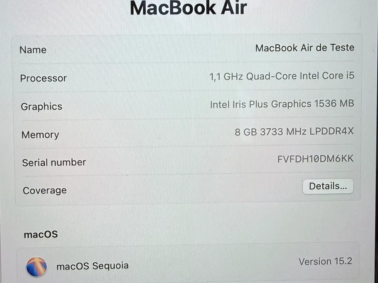 Billede 15 - 2020 Macbook Air 1TB SSD, 8GB RAM