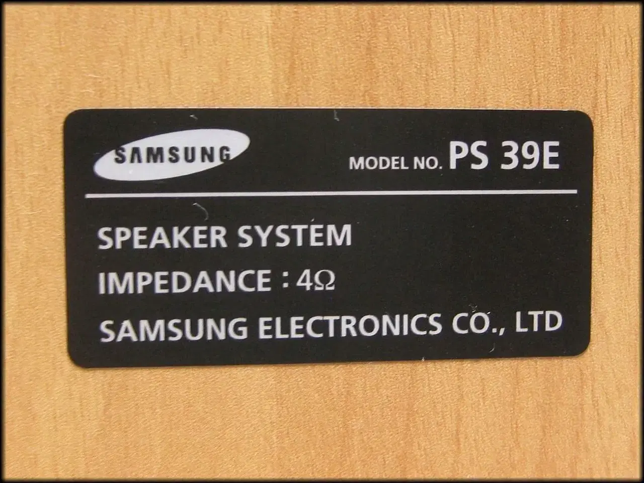 Billede 2 - 2 stk. Samsung PS38E Space Sorround Speaker