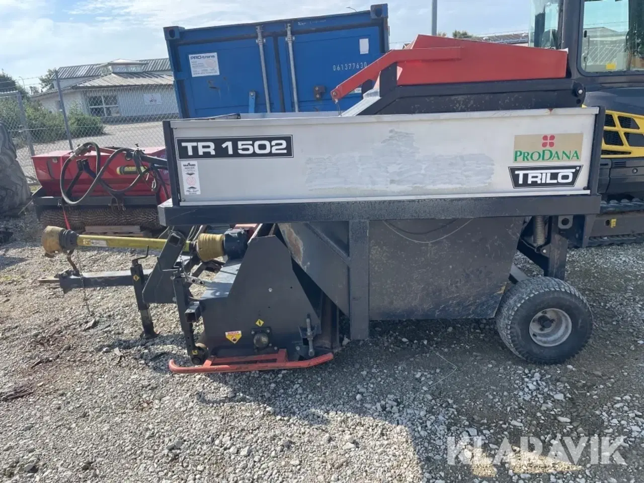 Billede 8 - Vertikalskærer Trilo TR1502 med opsamler