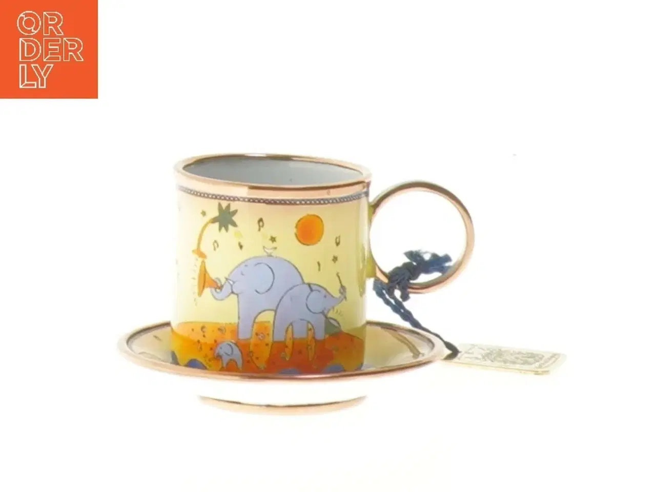 Billede 3 - Miniature kop med underkop (str. 6 & 4 cm)