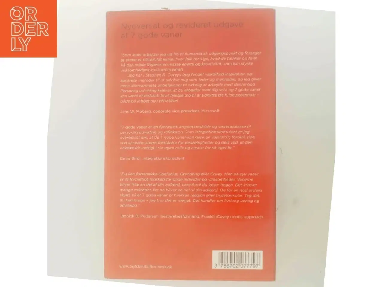 Billede 3 - Syv gode vaner af Stephen R. Covey (Bog)