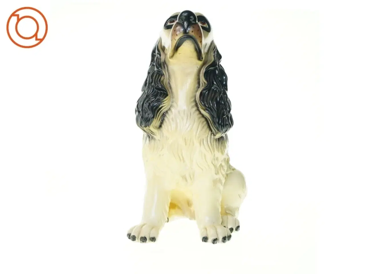 Billede 5 - Ældre Vintage Keramik Cocker Spaniel Hundefigur (str. 40 x 20 x 30 cm)