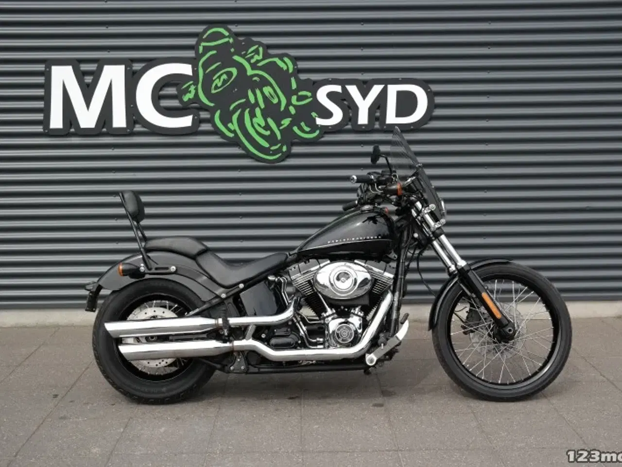 Billede 1 - Harley-Davidson FXS Softail Blackline MC-SYD       BYTTER GERNE