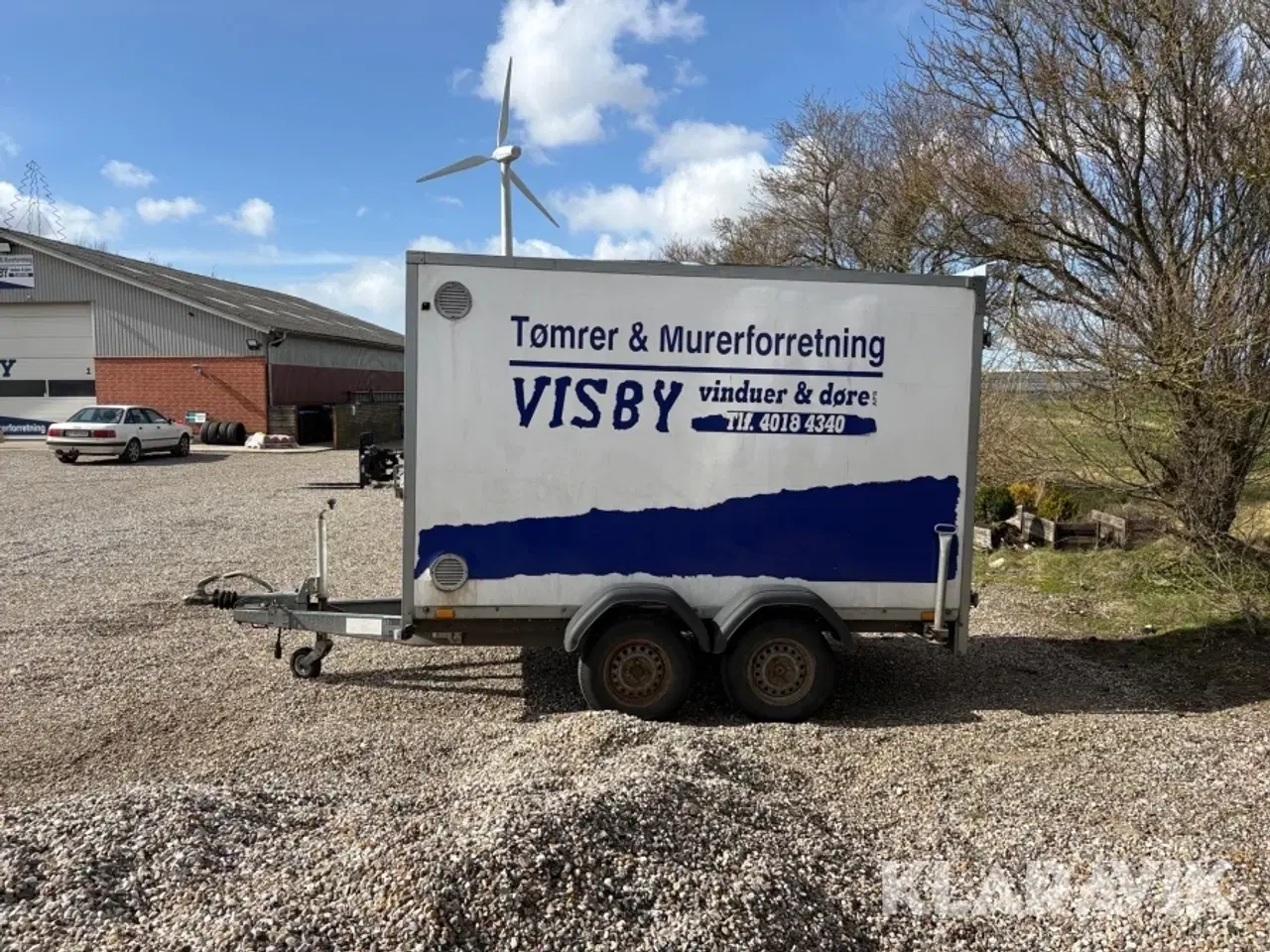 Billede 2 - Lukket trailer Thule 7300TB