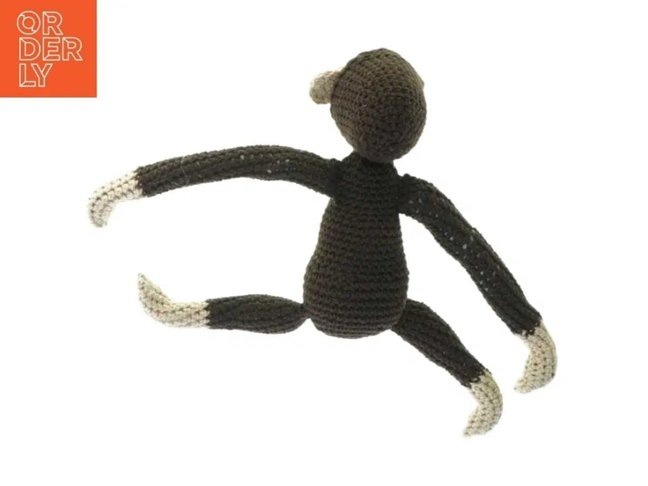 Billede 3 - Hæklet abe (str. 25 x 6 cm)