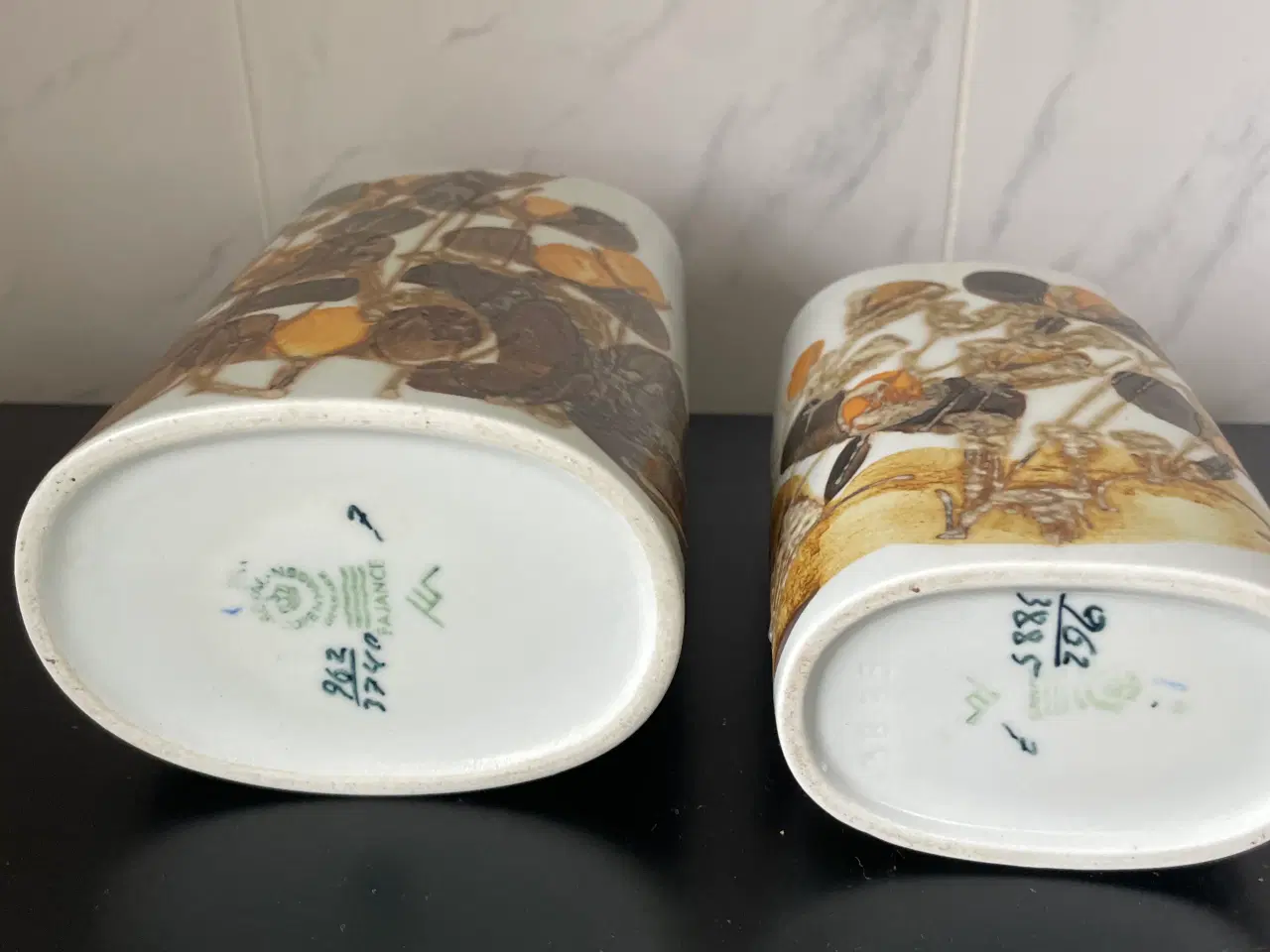 Billede 5 - Royal Copenhagen bordlampe vase fad lampe bordfad