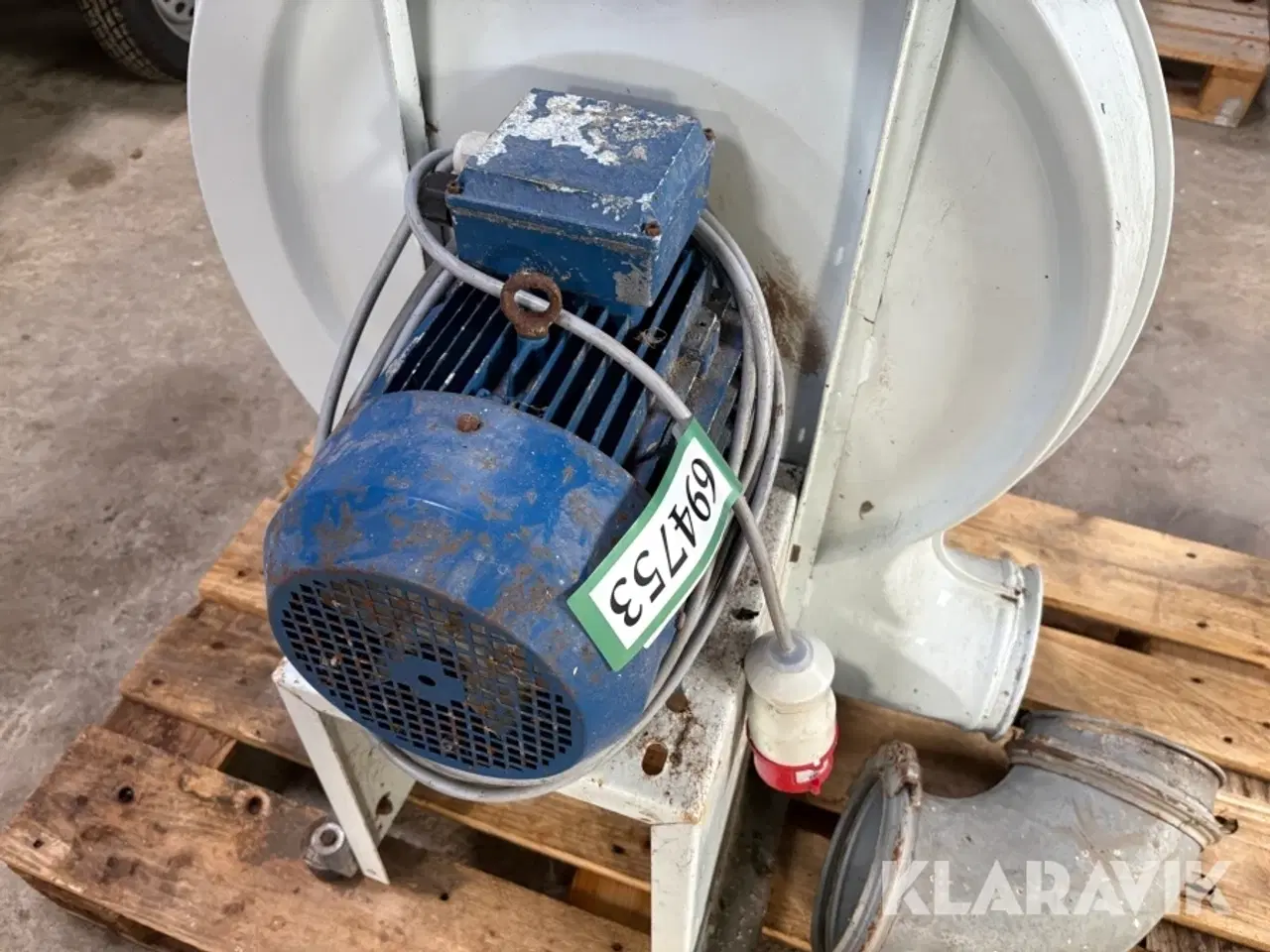 Billede 6 - Kornblæser Kongskilde Overgang indsugning