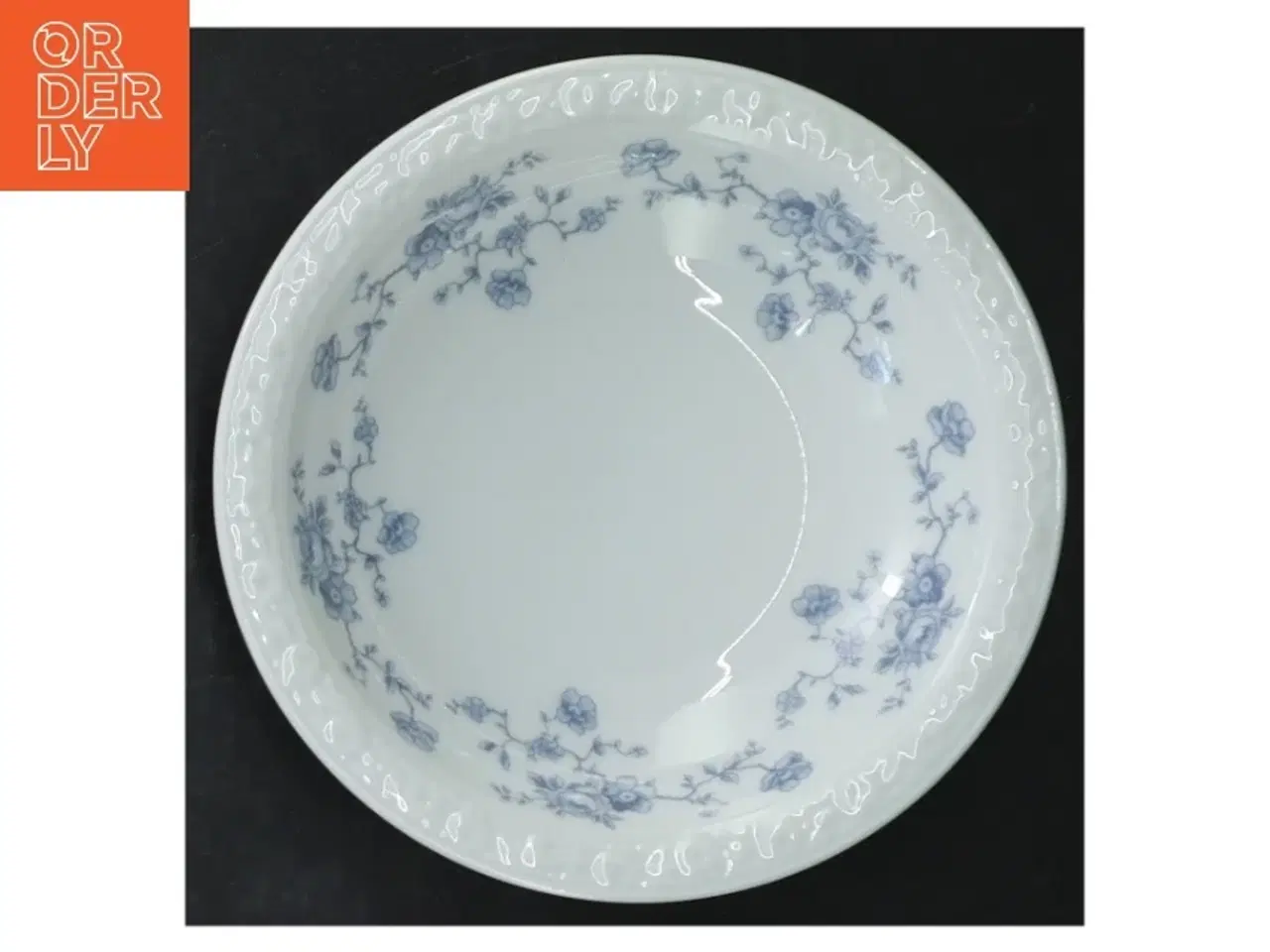 Billede 3 - Porcelænstallerken med blomstermønster fra Rosenthal (str. Ø. 13 cm)
