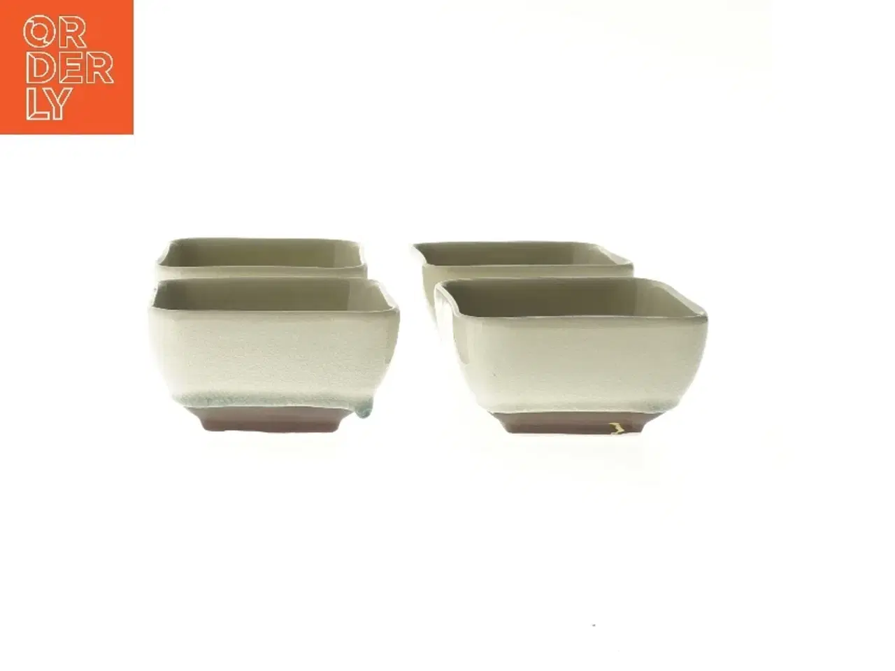 Billede 1 - Fire kvadratiske skåle fra Soha (str. 4 stk 10x10 cm)