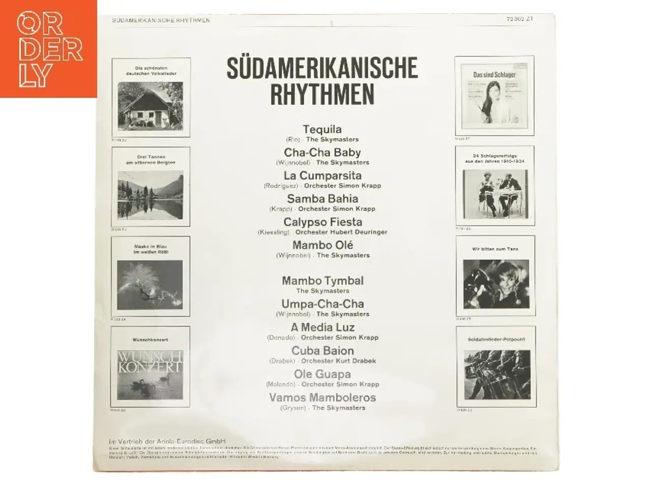 Billede 2 - Sydamerikanske rytmer LP