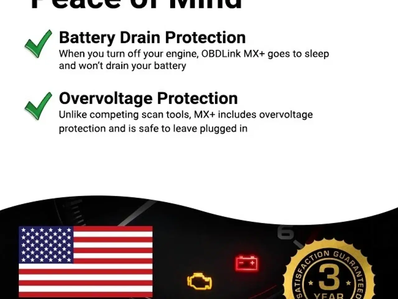 Billede 3 - OBDLink MX+ Bluetooth - OBD tester fra USA til iOS Android og PC Ny 2025 model