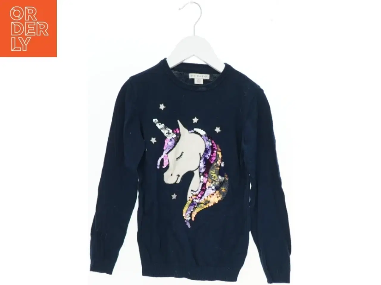 Billede 1 - Bluse med enhjørninge-motiv fra Primark (str. 134)