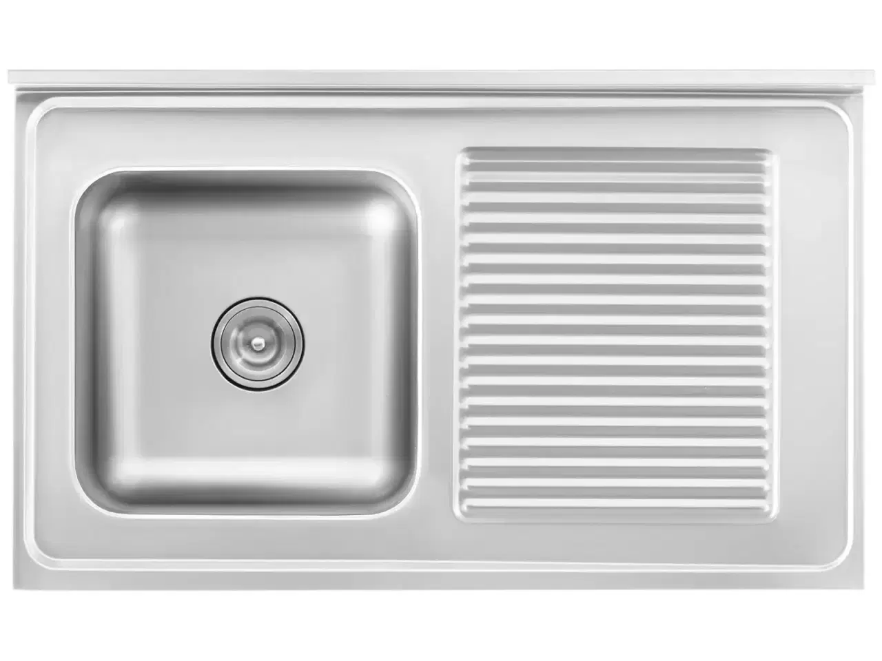 Billede 4 - Stålvask med Underskab og Drypbakke