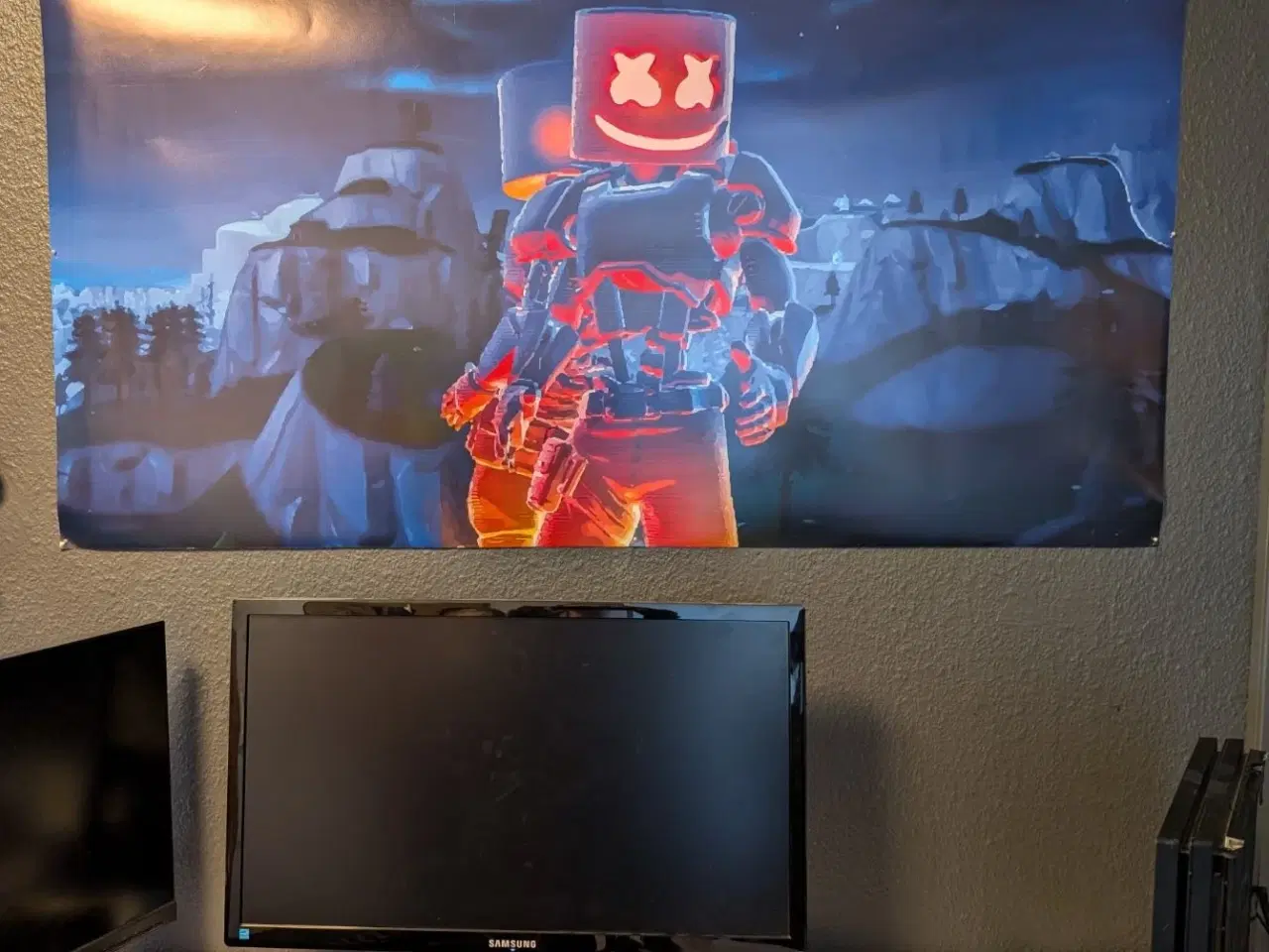 Billede 2 - Marshmello Fortnite gamerplakat